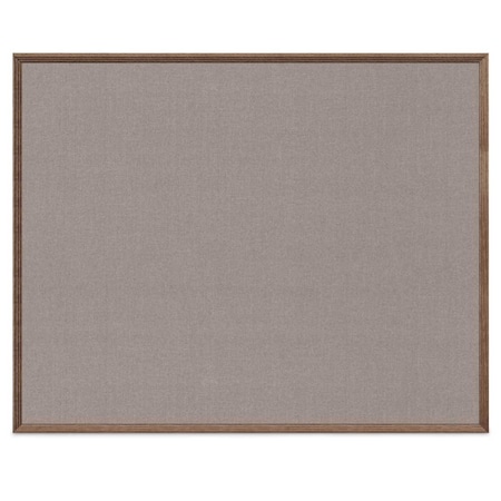 United Visual Products Wood Combo Board, 36"x24", Cherry/White Porcelain & Cork UVDECORK3624OAK-CHERRY-WHTPORC-CORK